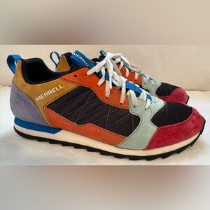 Merrell Men’s Alpine Color Block Suede Sneakers Size 11.5